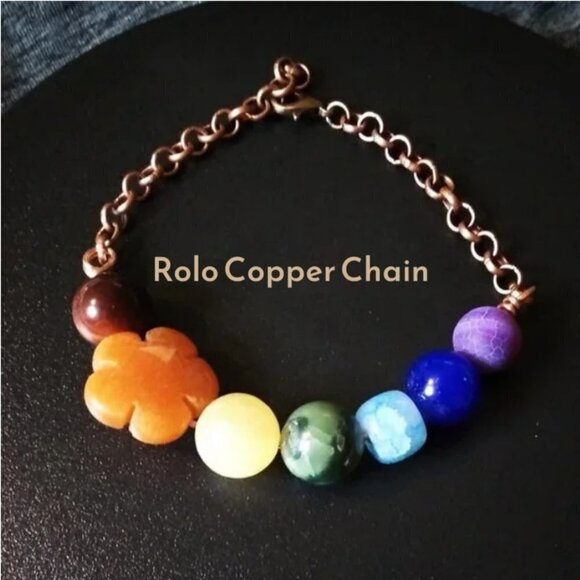 Copper or Bronze Chains! Add to your Pendants! Choose 1! Made to Order 16-24" - Picture 11 of 16